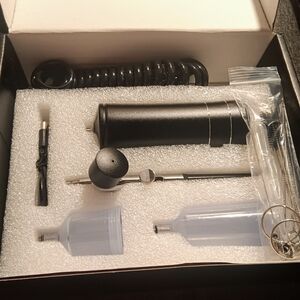 Black and Silver Airbrush Kit